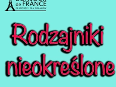 Rodzajniki nieokreślone