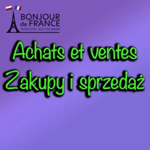 Achats et ventes