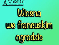 Wiosna we francuskim ogrodzie