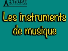 Les instruments de musique