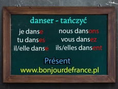 Danser - odmiana czasownika