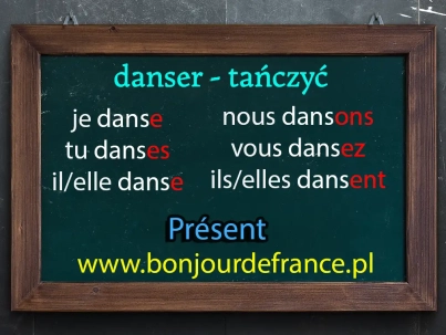 Danser - odmiana czasownika