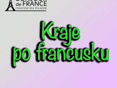 Kraje po francusku