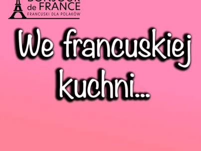 we francuskiej kuchni