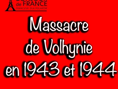 Massacre de Volhynie en 1943 et 1944