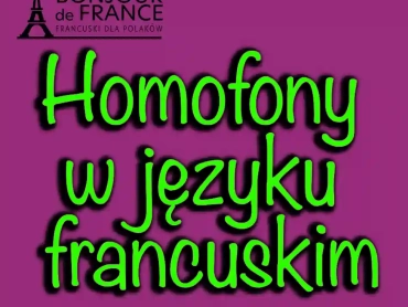 Homofony w języku francuskim
