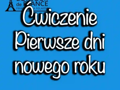 Pierwsze dni nowego roku po francusku