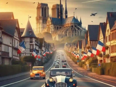 Na francuskiej autostradzie