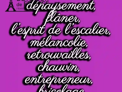 8 Ulubionych Francuskich Słów, Które Musisz Poznać