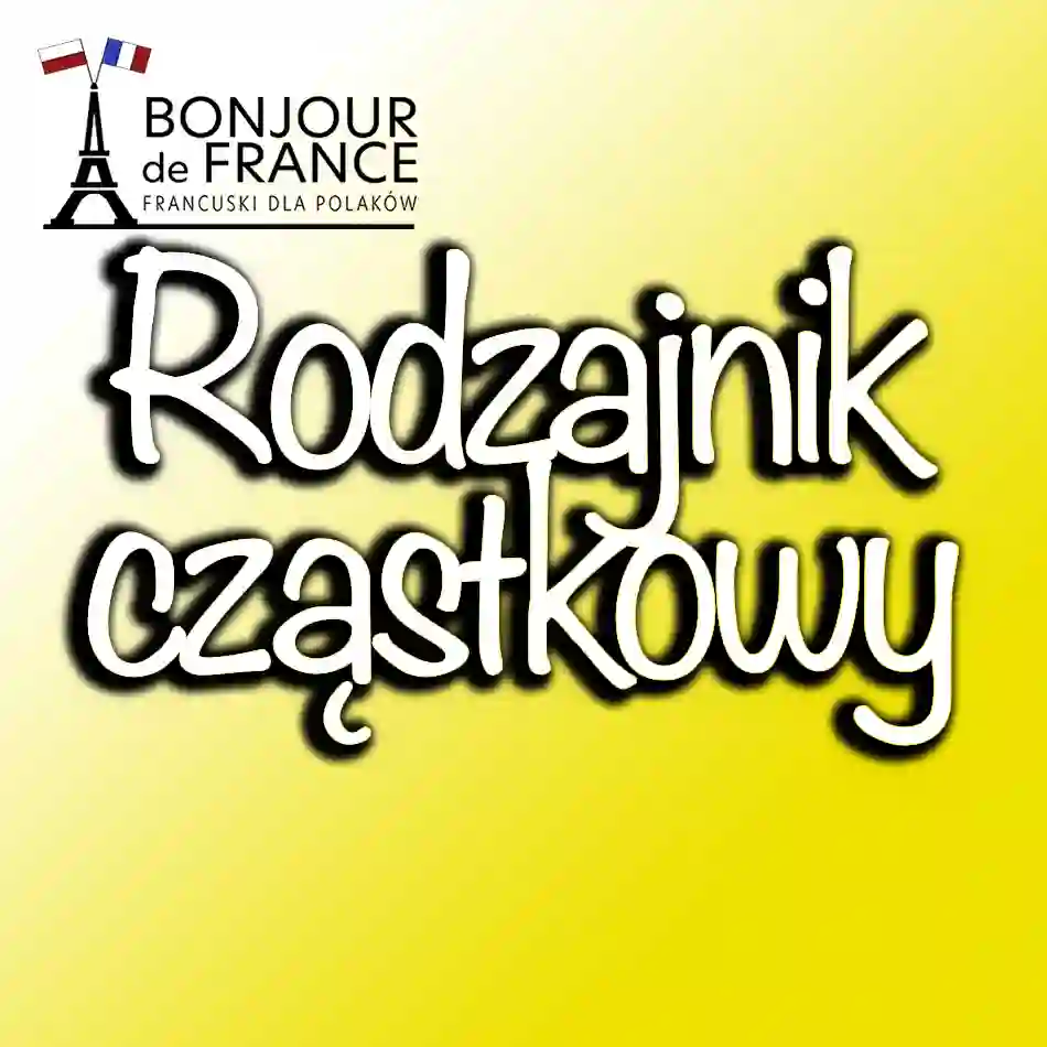 Rodzajnik cząstkowy w języku francuskim