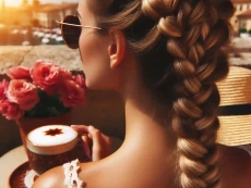 Francuski warkocz jako idealne rozwiązanie na upalne dni w 2024