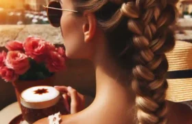 Francuski warkocz jako idealne rozwiązanie na upalne dni w 2024