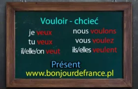 Odmiana czasownika vouloir w present