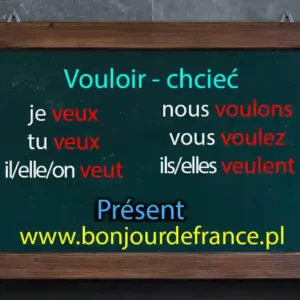 Odmiana czasownika vouloir w present