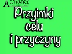Przyimki celu i przyczyny w języku francuskim
