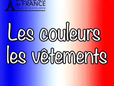 A0: Les couleurs et les vêtements – Kolory i ubrania