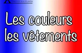 A0: Les couleurs et les vêtements – Kolory i ubrania