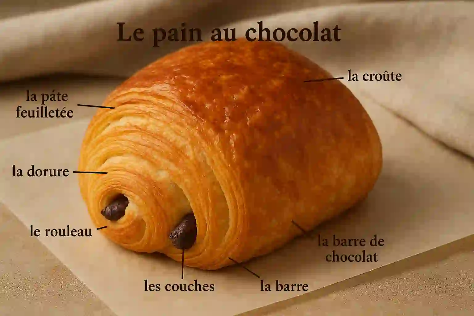 Croissant i Pain au Chocolat: Kulturowe Ikony Francuskiego Śniadania w 2025 roku 2 Pain au chocolat