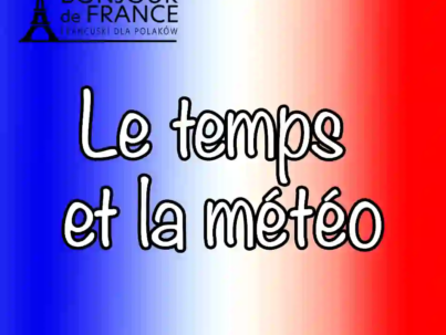 A0: Le temps et la météo – Pogoda i klimat