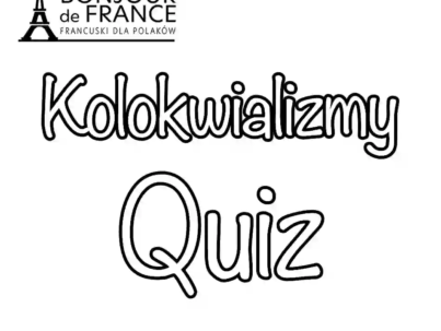 Kolokwializmy w języku francuskim