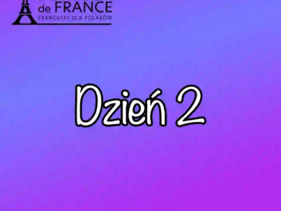 Dzień 2: À la Toussaint. Jesienne wyzwanie językowe 2025