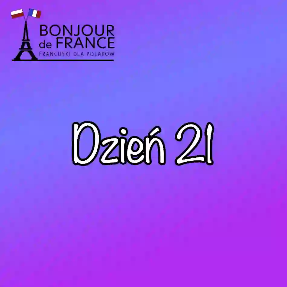 Dzień 21 : Les nationalités. Jesienne wyzwanie językowe 2025
