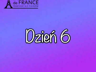 Dzień 6 : Les vêtements d’automne. Jesienne wyzwanie językowe 2025.