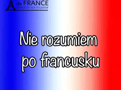 Jak powiedzieć nie rozumiem po francusku? 7 przykładów z czasownikiem comprendre
