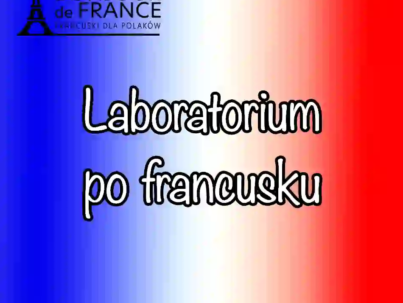 Laboratorium po francusku – tablice i piktogramy na 2026