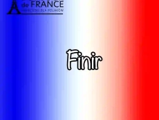 Finir - odmiana czasownika